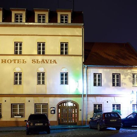 Hotel Slávie Klášterec nad Ohří Exterior foto